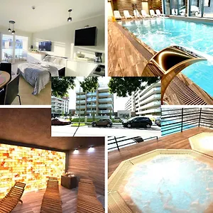 Baltic Style Spa Apartment - Free Swimming Pool, Saunas & Fitness - Kasprowicza 20 Apartment